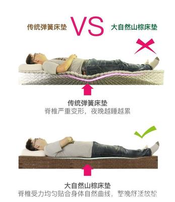 大自然棕床垫 以高铁标准守护脊柱健康